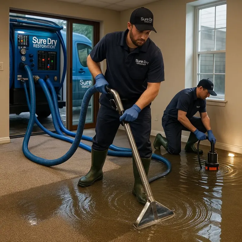 Water Extraction and Removal process in Burney, CA